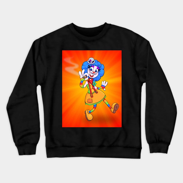 Clown Bae Crewneck Sweatshirt by Zombieapple